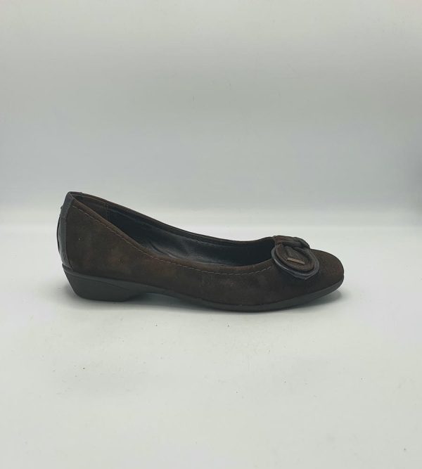 Pantofi dama Bata 38 , piele , maro - imagine 1