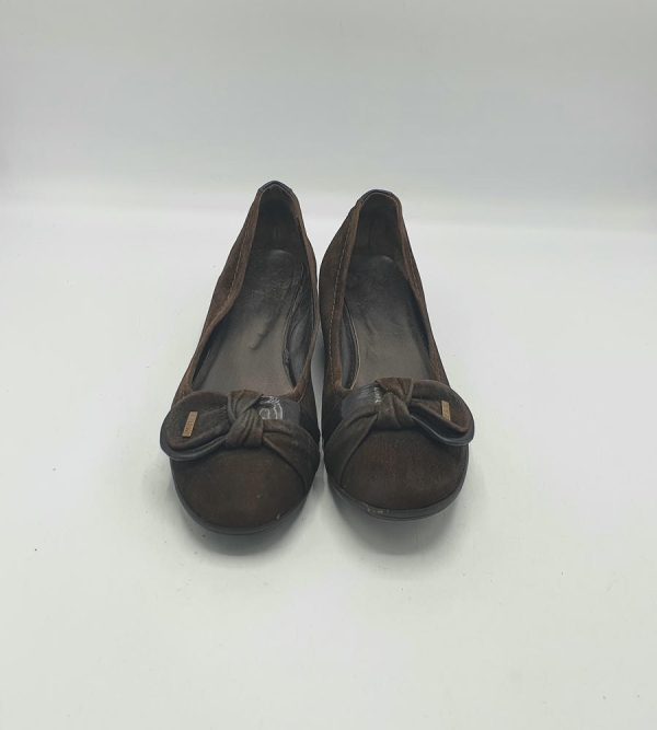 Pantofi dama Bata 38 , piele , maro - imagine 3