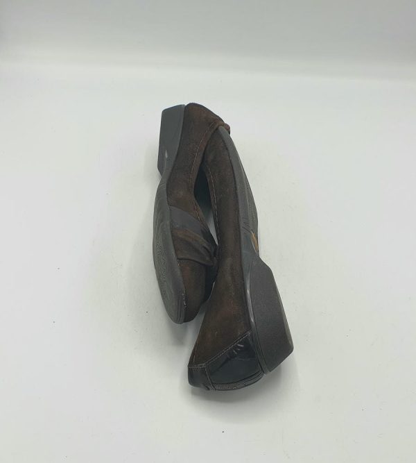 Pantofi dama Bata 38 , piele , maro - imagine 4