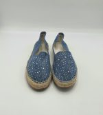 Espadrile dama Venice 38 , material textil , albastru - imagine 3
