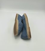Espadrile dama Venice 38 , material textil , albastru - imagine 4