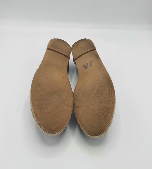 Espadrile dama Venice 38 , material textil , albastru - imagine 5