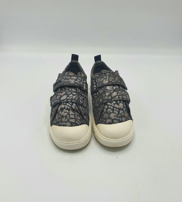 Tenisi copii Clarks 30 , material textil ,gri - imagine 3
