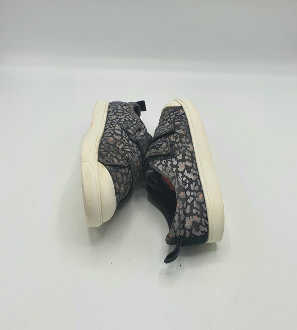 Tenisi copii Clarks 30 , material textil ,gri - imagine 4