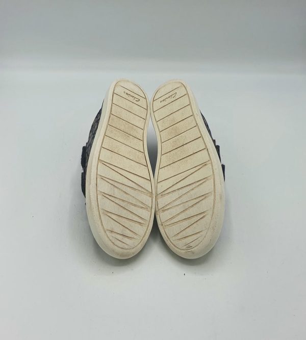 Tenisi copii Clarks 30 , material textil ,gri - imagine 5