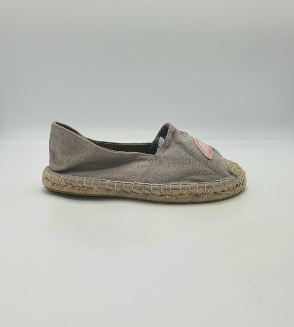 Espadrile dama Claudia Ghizzani 38 , material textil, gri - imagine 1