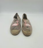 Espadrile dama Claudia Ghizzani 38 , material textil, gri - imagine 3