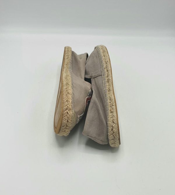 Espadrile dama Claudia Ghizzani 38 , material textil, gri - imagine 4