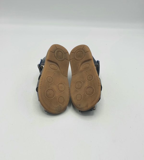 Sandale copii Inextenso 20 , imitatie de piele , albastru gri - imagine 5