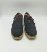 Pantofi barbati Fretz 44 , piele intoarsa , negru - imagine 3
