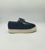 Tenisi dama Superga 39 , material textil, albastru