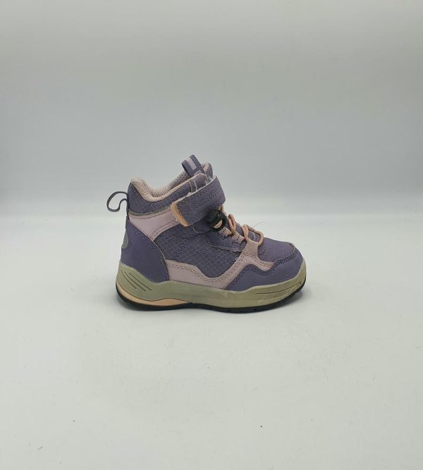 Ghete copii Crane 23 , imitatie piele, mov - imagine 1