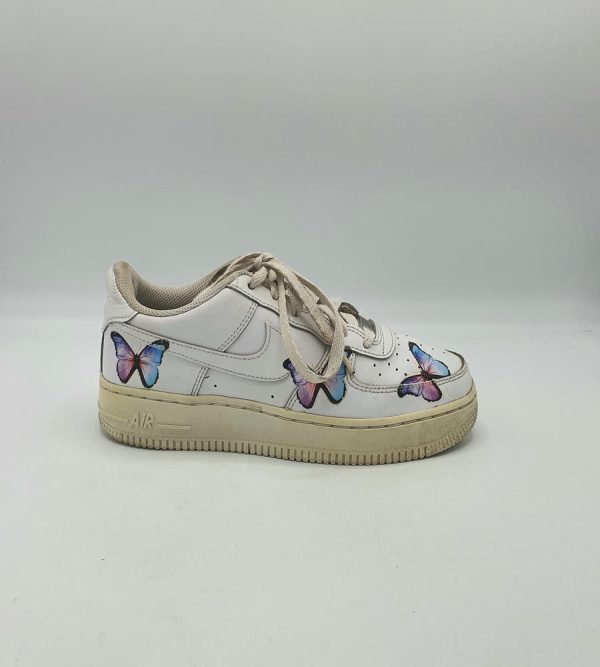 Adidasi dama Nike 36.5 , piele , alb - imagine 1