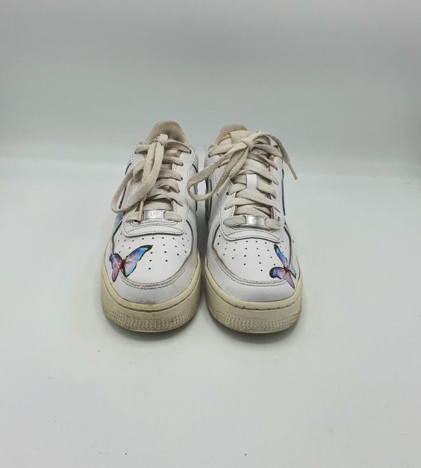 Adidasi dama Nike 36.5 , piele , alb - imagine 3