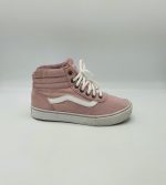 Tenisi dama Vans 38 , material textil , roz alb