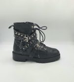 Ghete dama Zara 40 , piele , imitatie piele , negru