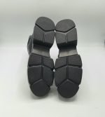 Botine dama Kisser , imitatie piele , negru , imblanite - imagine 3