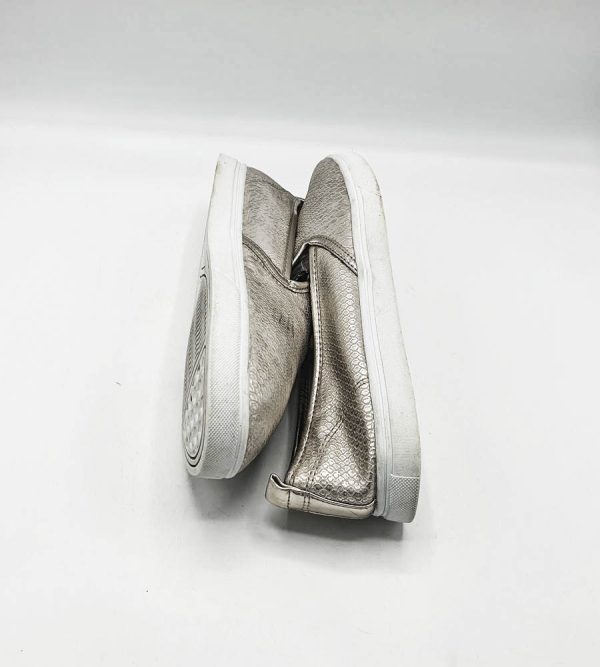 Espadrile dama H&M imitatie de piele , gri - imagine 4