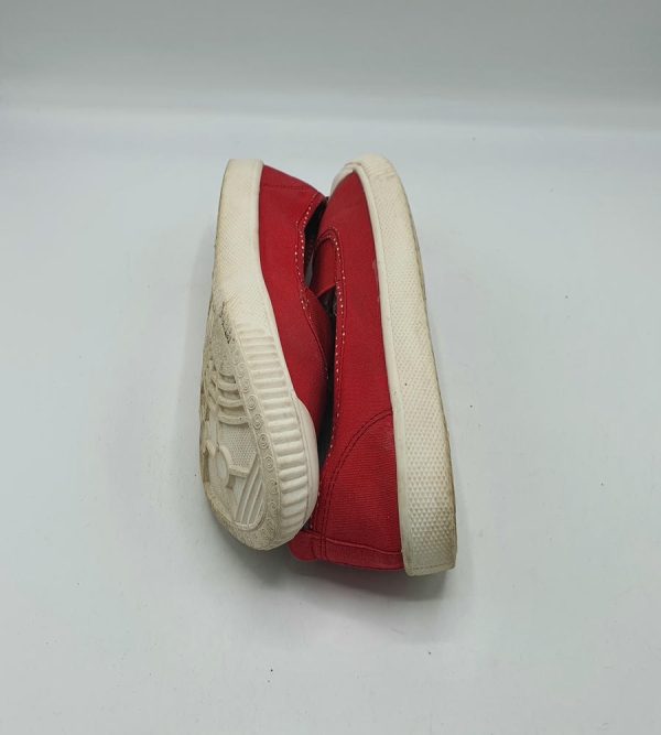 Espadrile dama White Stuff 39 , material textil, rosu alb - imagine 4