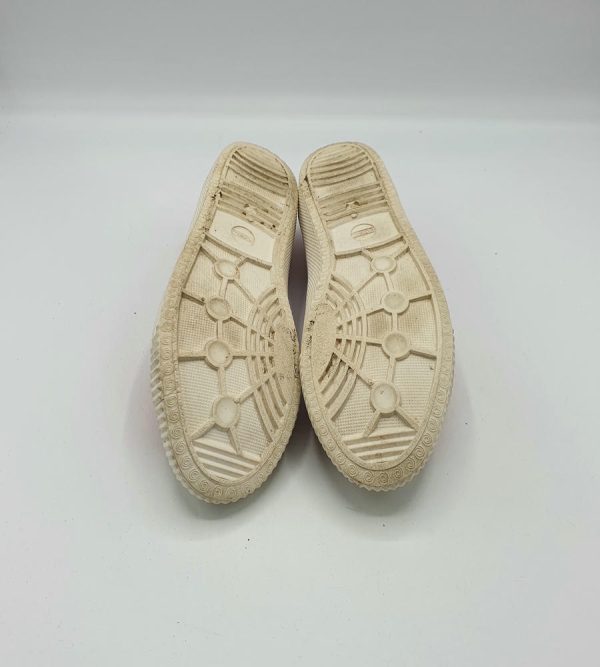 Espadrile dama White Stuff 39 , material textil, rosu alb - imagine 5