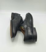 Pantofi barbati 41 , piele , negru - imagine 4