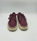 Tenisi dama Vans 38 ,material textil, visiniu - imagine 3