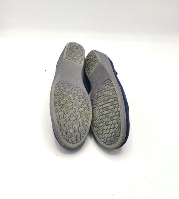 Espadrile dama 38 , material textil, albastru - imagine 4