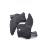 Botine dama Next 39 , material textil, negru - imagine 3