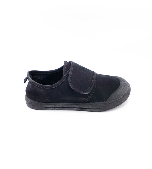 Tenisi copii George 36 , material textil, negru - imagine 1