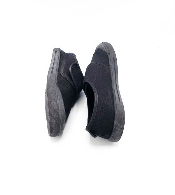 Tenisi copii George 36 , material textil, negru - imagine 3