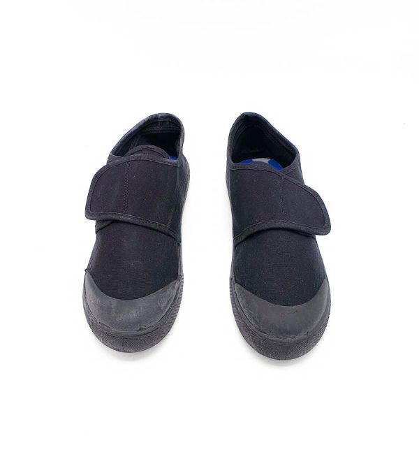 Tenisi copii George 36 , material textil, negru - imagine 4