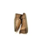Mocasini Dama 36 , imitatie de piele , auriu - imagine 4