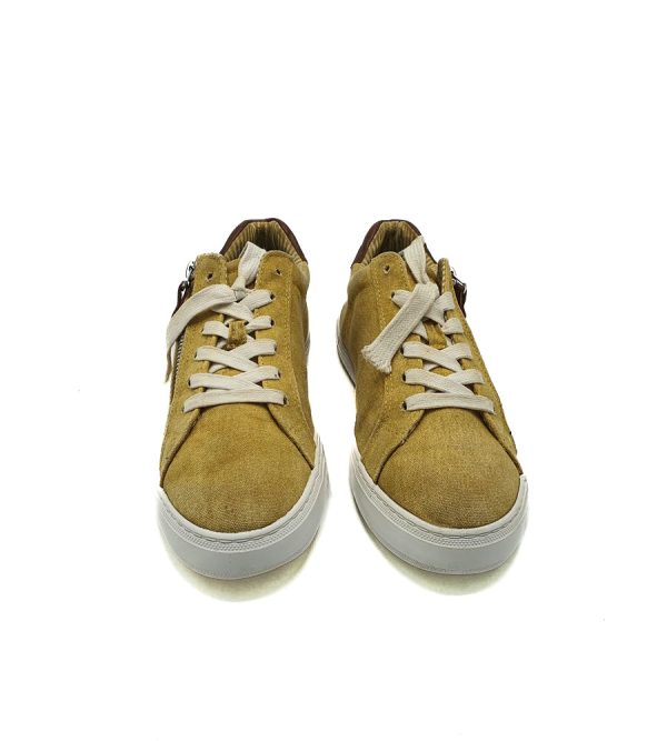 Adidasi dama Graceland 39 , material textil , galben - imagine 3