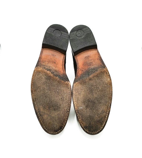 Ghete barbati Lendvay & Schwarcz 45.5 , piele , maro - imagine 5