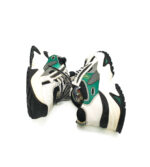 Adidasi dama Sport 36 , imitatie de piele , alb negru gri - imagine 4