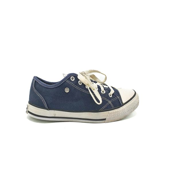 Tenisi dama Dunlop  39 ,material textil , albastru - imagine 1