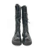 Cizme dama Seastar , imitatie piele , negru - imagine 5