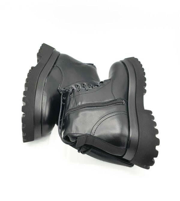 Cizme dama Seastar , imitatie piele , negru - imagine 4