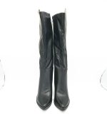 Cizme dama Sampietrini , imitatie piele , negru - imagine 5