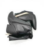 Cizme dama Sampietrini , imitatie piele , negru - imagine 4