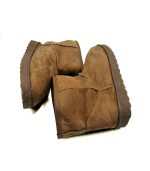 Cizme dama Beyou 40 , material textil , maro , imblanite - imagine 4