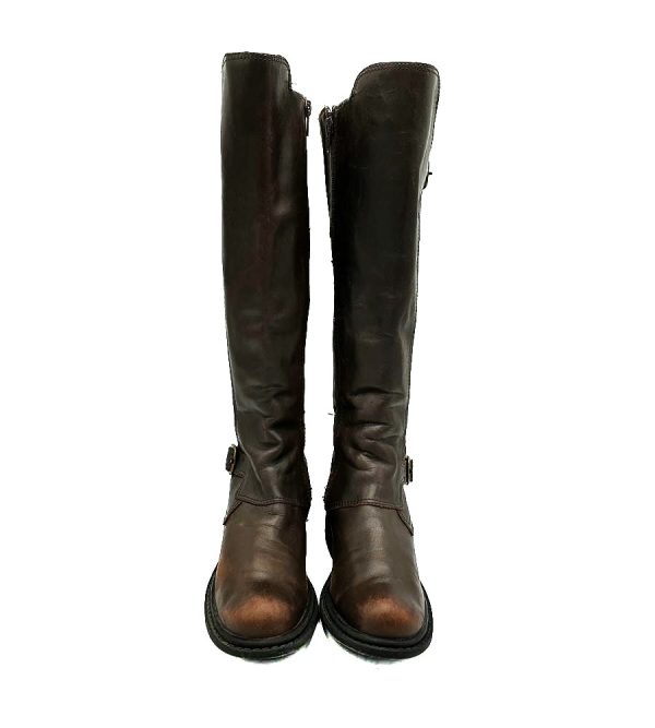 Cizme dama Marc 36 , piele , maro - imagine 3