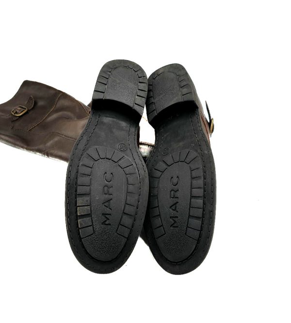 Cizme dama Marc 36 , piele , maro - imagine 5