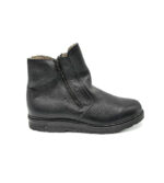 Ghete barbati Franken 44 , piele , negru , imblanite