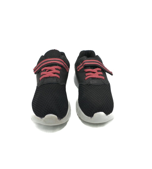 Adidasi copii 34 ,  material textil , negru roz - imagine 3