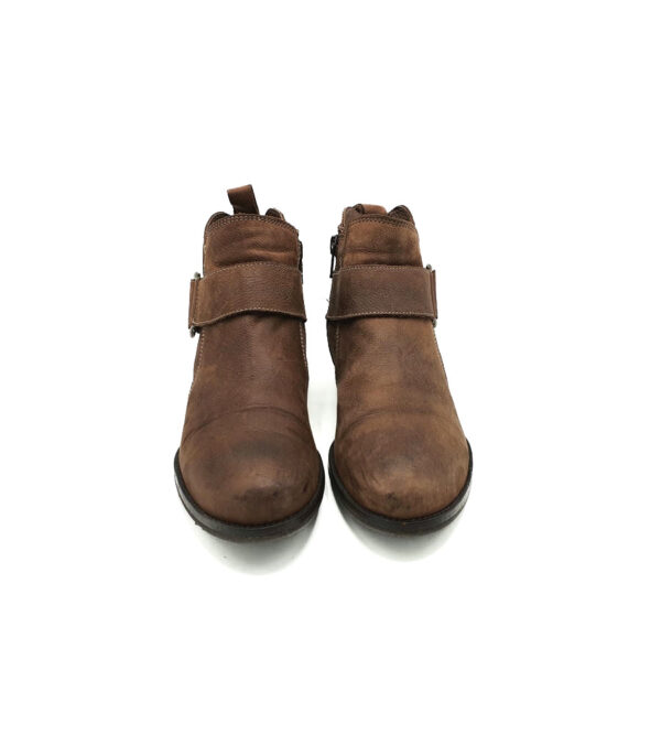 Botine dama 37 , piele , maro - imagine 3