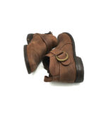 Botine dama 37 , piele , maro - imagine 4