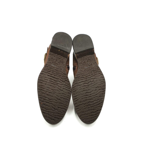 Botine dama 37 , piele , maro - imagine 5