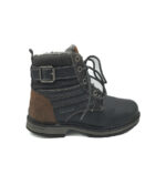 Ghete barbati Landrover 43 , imitatie de piele , negru maro