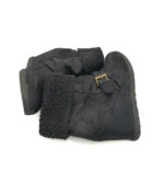 Botine dama 40 , material textil , negru - imagine 4